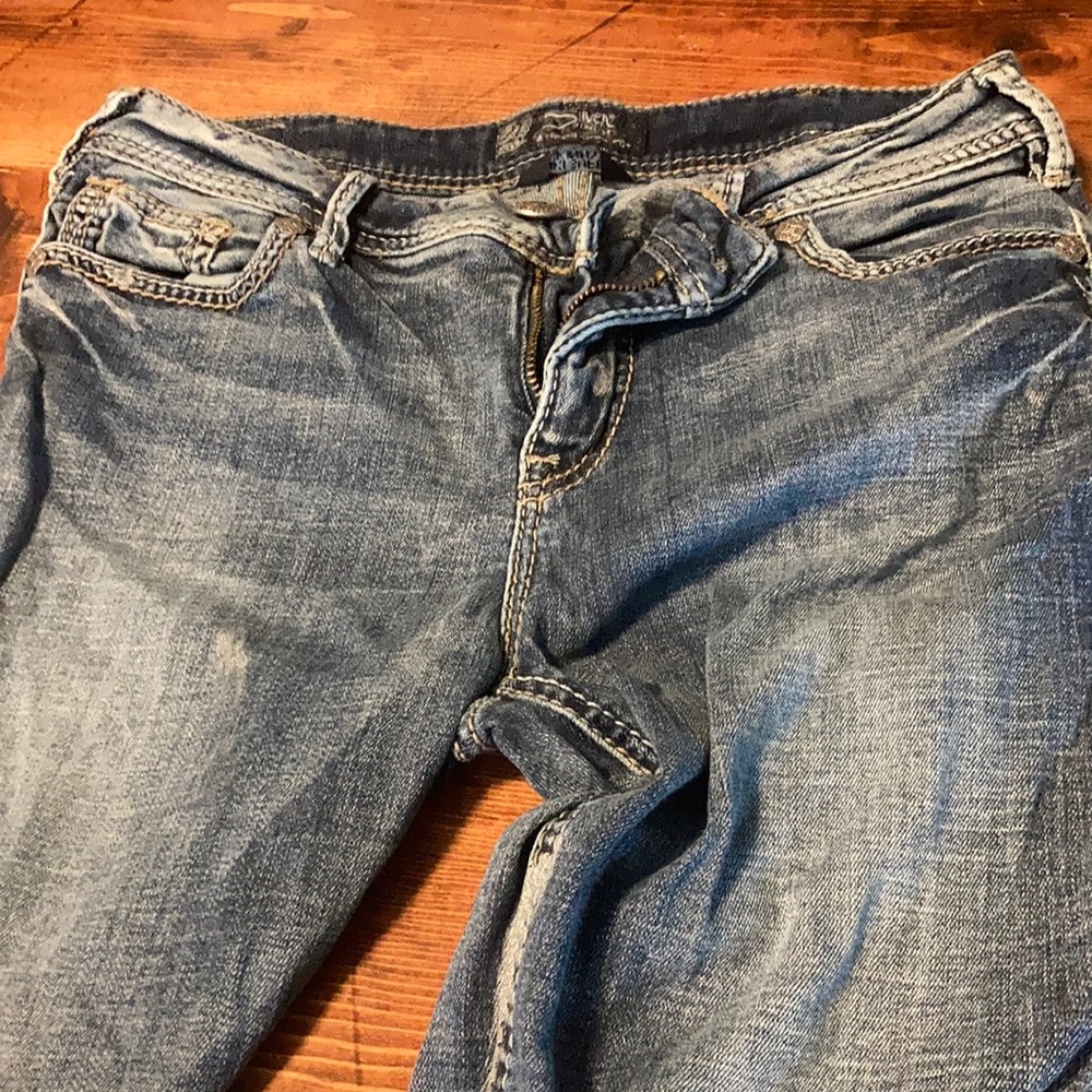 Silver Suki super skinny jeans. W30/L31.
